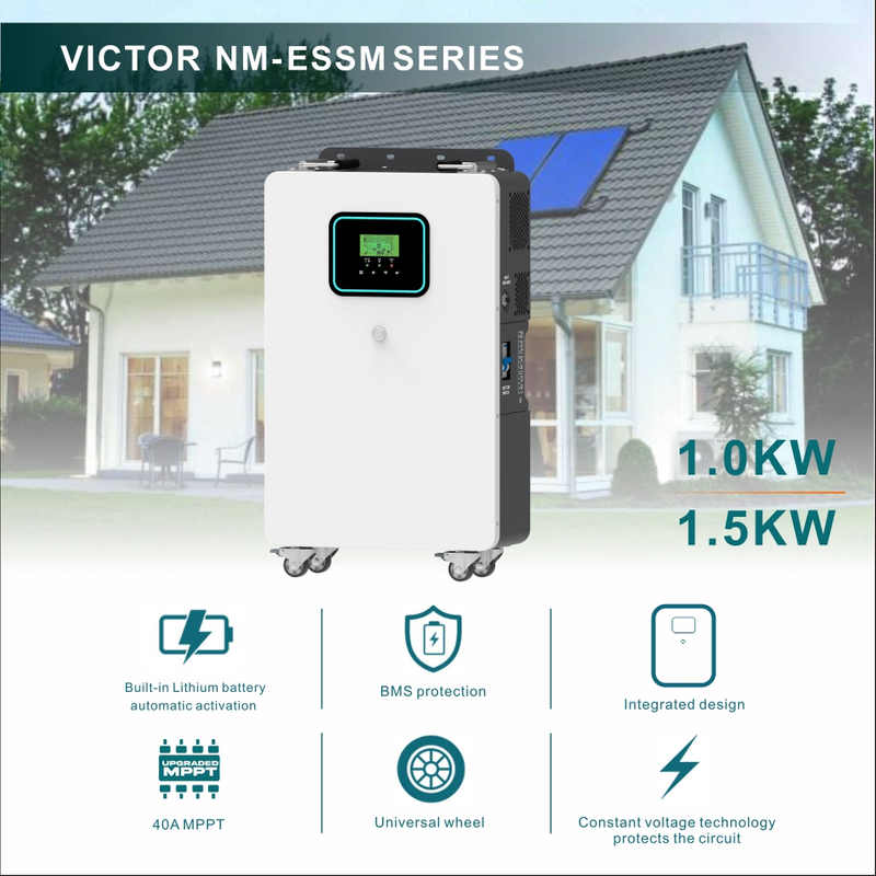 Integrated design Energy Systems 1KW 1.5KW Off Grid Solar Inverter ...